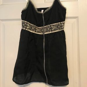 Silk tank top